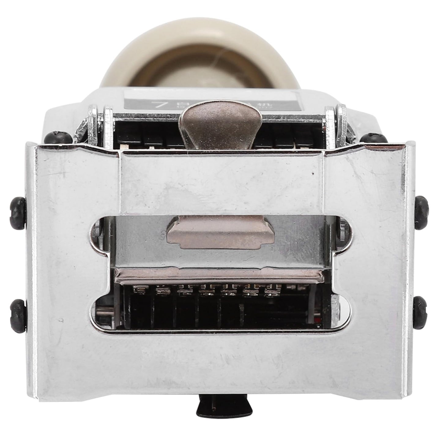 Coding Machine, Number Stamp, Automatic Numbering Machine, with 7-Digit Stamps and Automatic Code Skipping, for Consecutive Numbering, Duplicating with Digit Pen