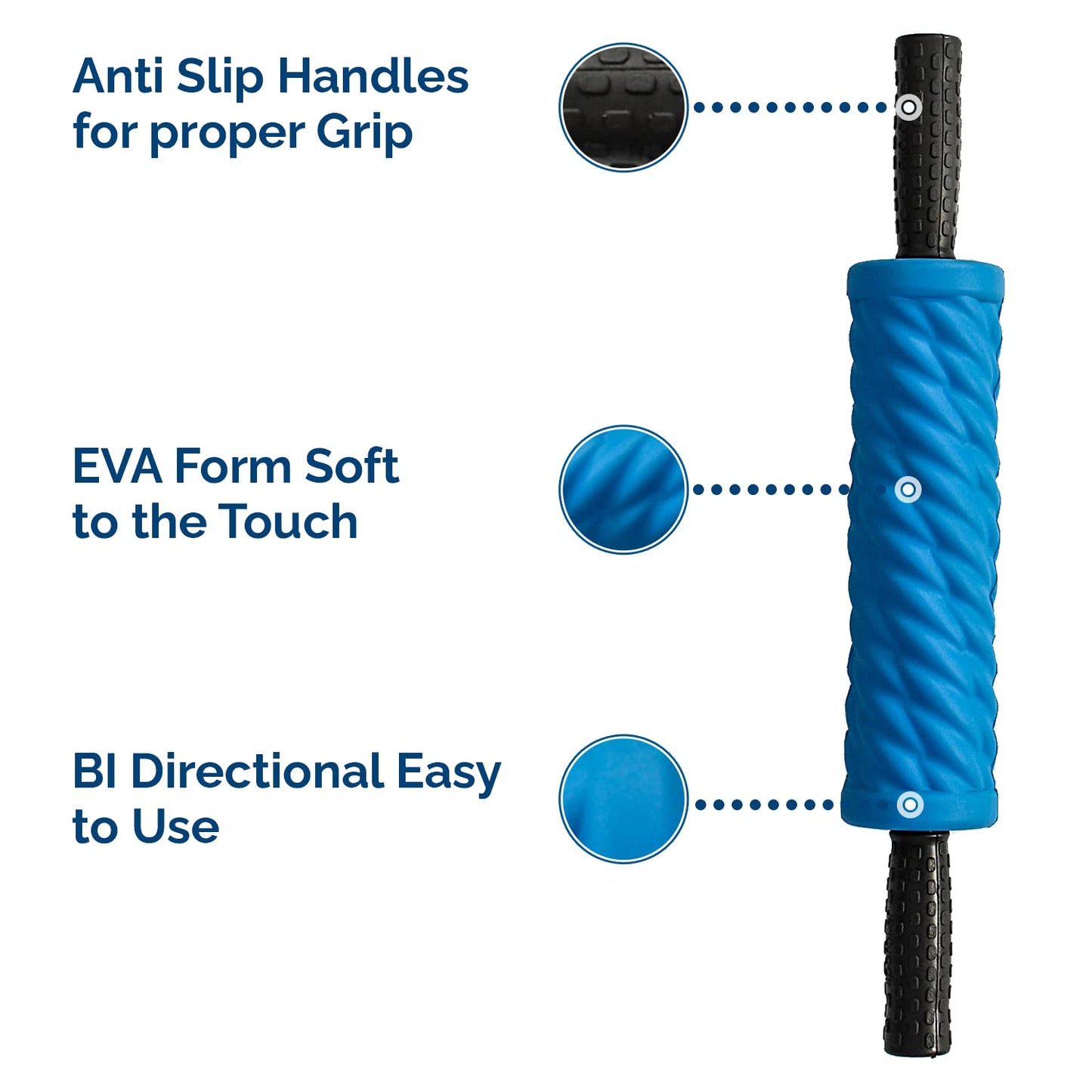 The Original LipoRoller - Liposuction Massage Roller - Easy to Roll Special Ridges and Bumps to Maximize Healing for Liposuction Post Surgery