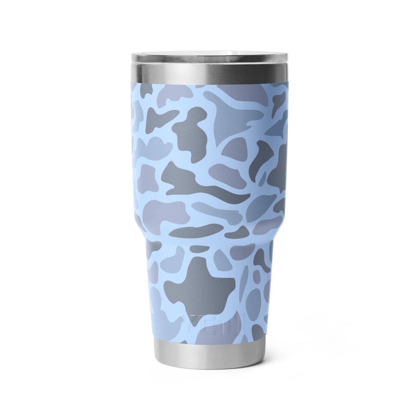 YETI Rambler 30 oz Tumbler, Stainless Steel, Vacuum Insulated with MagSlider Lid, Blue Camo