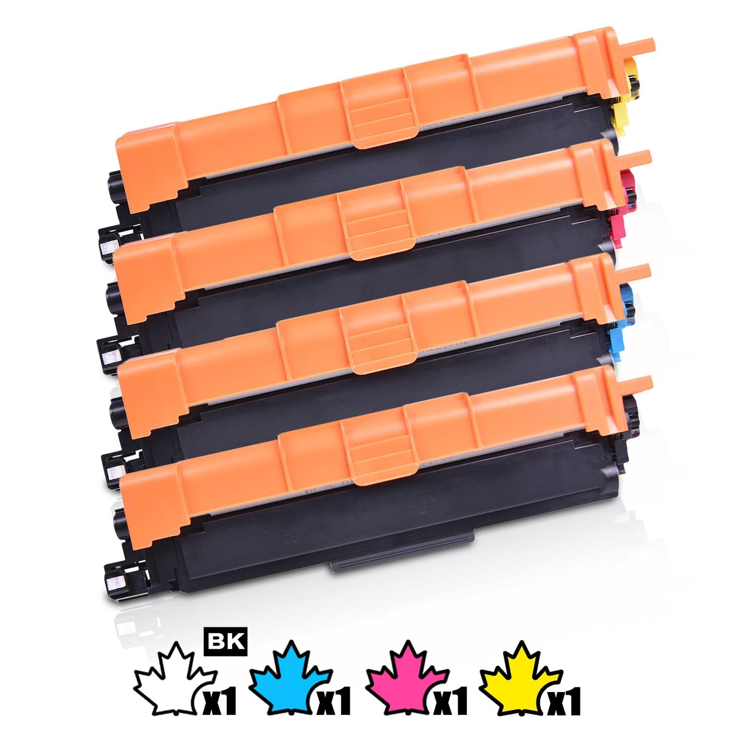 4 Inkfirst Toner Cartridges TN227 TN-227 TN223 TN-223 [with CHIP] Compatible Remanufactured for Brother TN227 High Yield MFC-L3710CW MFC-L3750CDW MFC-L3770CDW HL-L3210CW HL-L3230CDW HL-L3270CDW