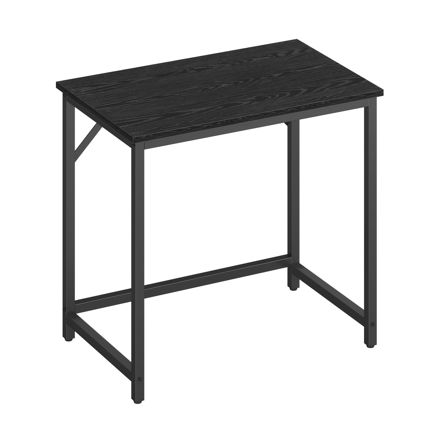 VASAGLE Computer Desk, Gaming Desk, Home Office Desk, for Small Spaces, 19.7 x 31.5 x 29.5 Inches, Modern Style, Metal Frame, Ebony Black and Ink Black ULWD038B56V2