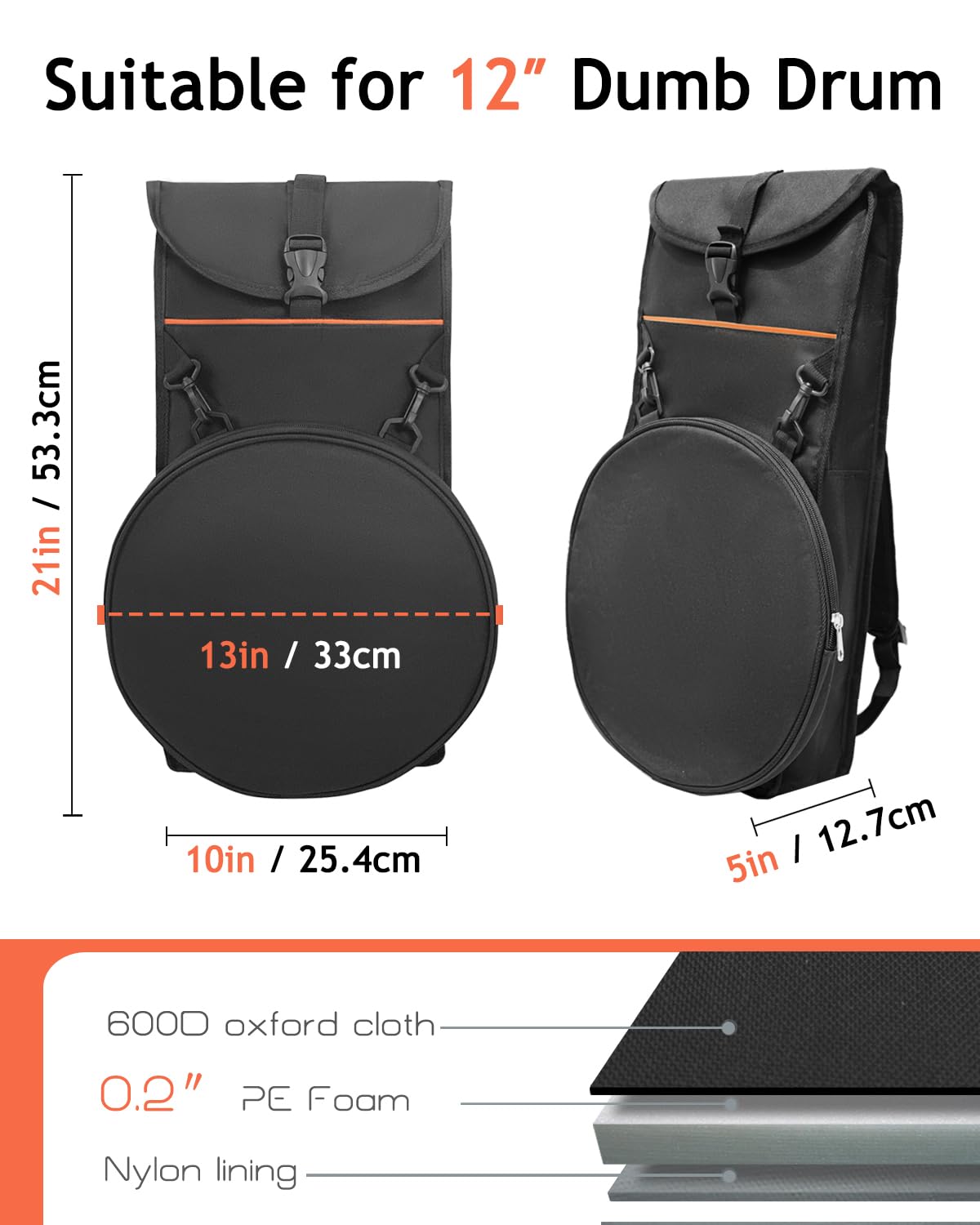 Amazing Fair Drum Pad Storage Bags