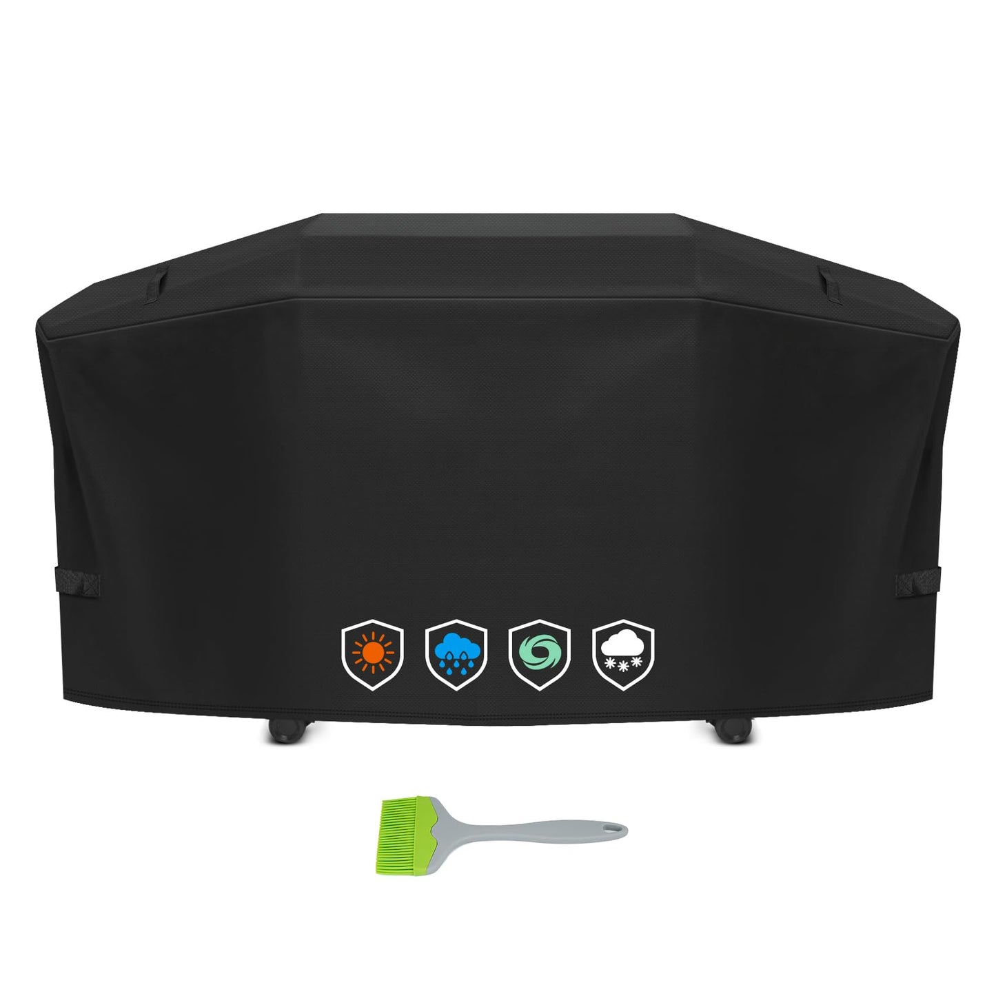 EZ-DONGTENG Grill Cover fit for Weber Slate 30" Rust-Resistant Griddle, Heavy-Duty 600D Waterproof Cover for 3400119 Weber Slate 30 inch Flat Top Griddle Grill Cover