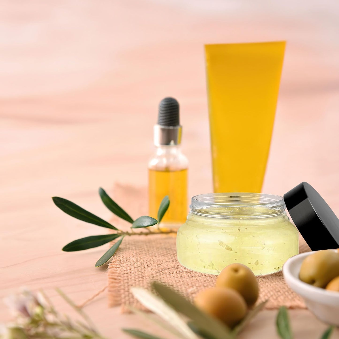 36 Pack Plastic Jars with Lids Plastic Containers Round Refillable Cosmetic Containers Empty Body Butter Jars Sugar Scrub Containers for Lotions, Cosmetics, Cream, Body Scrub (Clear, 5 oz)