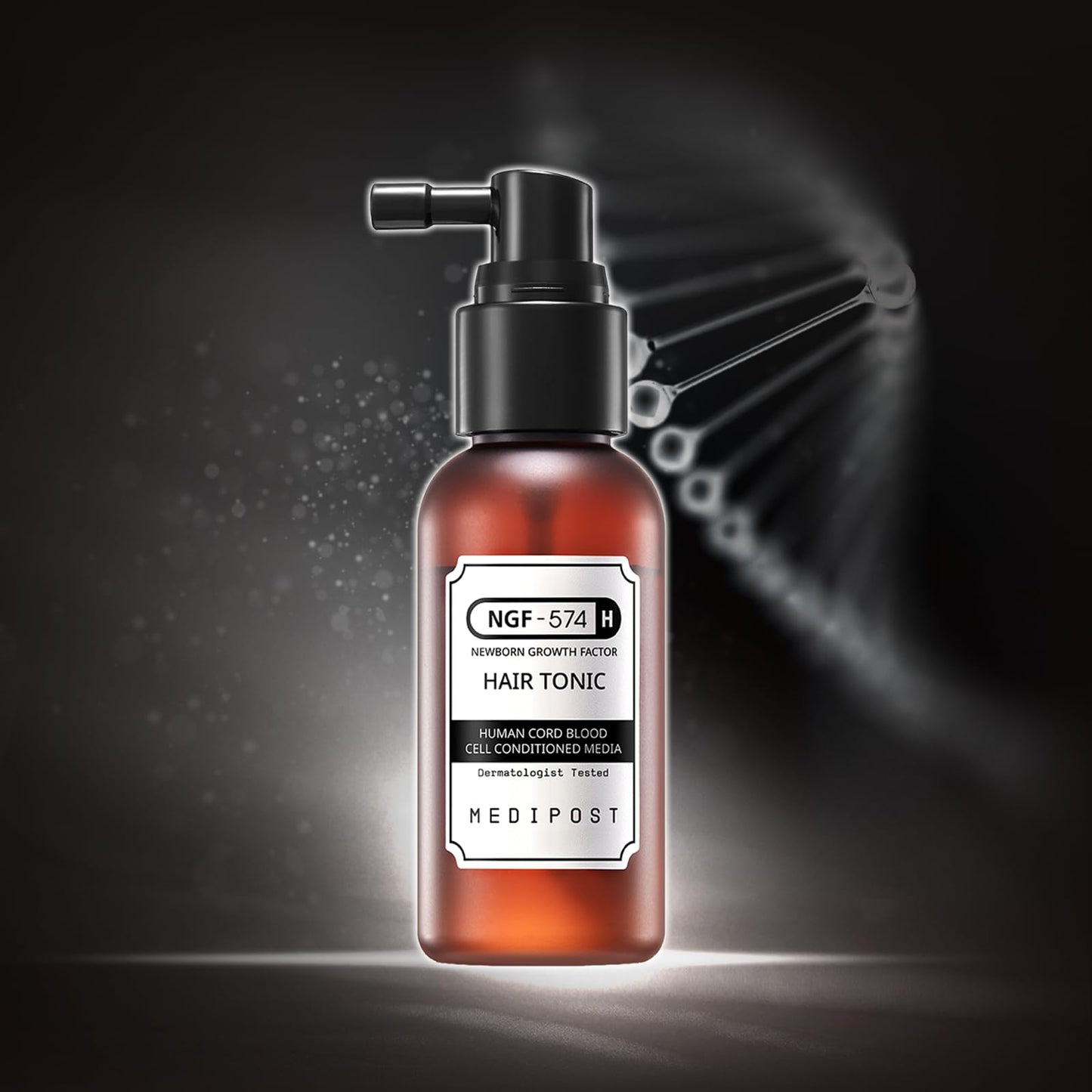 CELONIA NGF 574H Hair Tonic, Korean Primed Bio Stem Cell Hair And Scalp Treatment Serum For Hair Growth And healthy Scalp, Non Greasy Non Oily, Anti Hair Loss, Reduce Flaky Itch And Dry Scalp 50ml