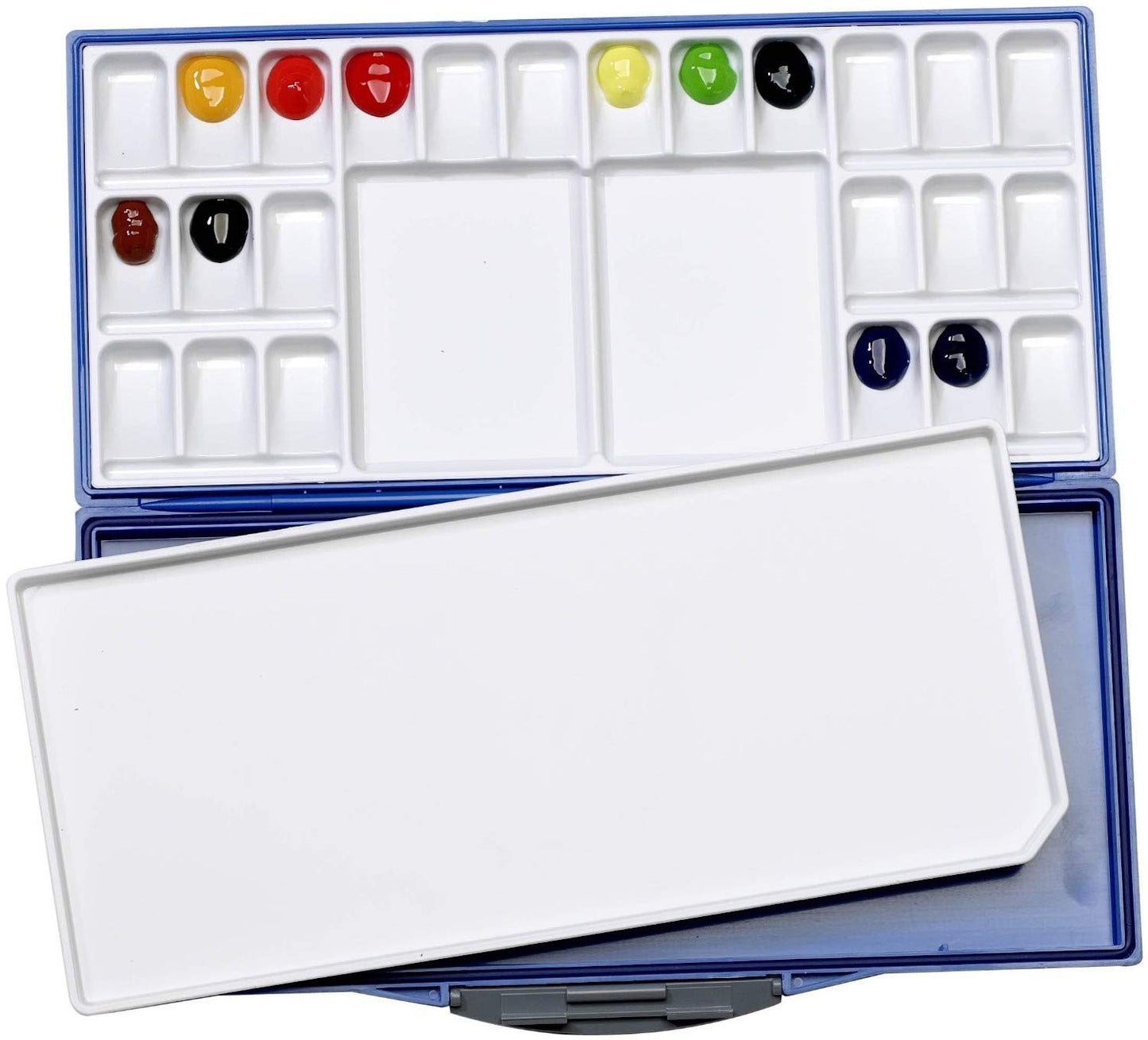 Mijello 92-WP3024B Martin Airtight Leak Proof Fusian Watercolor 24-Well Palette