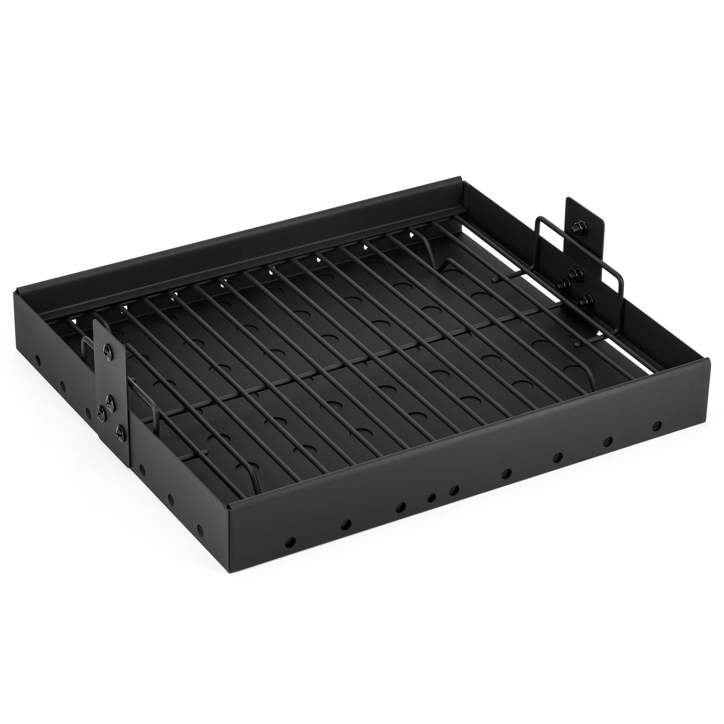 Onlyfire 15-28 Inches Stretchable Charcoal Tray for PS9900 47183T-21, Black High-Temperature Coating Charcoal Basket for HC4518L PS9500 Replacement Parts
