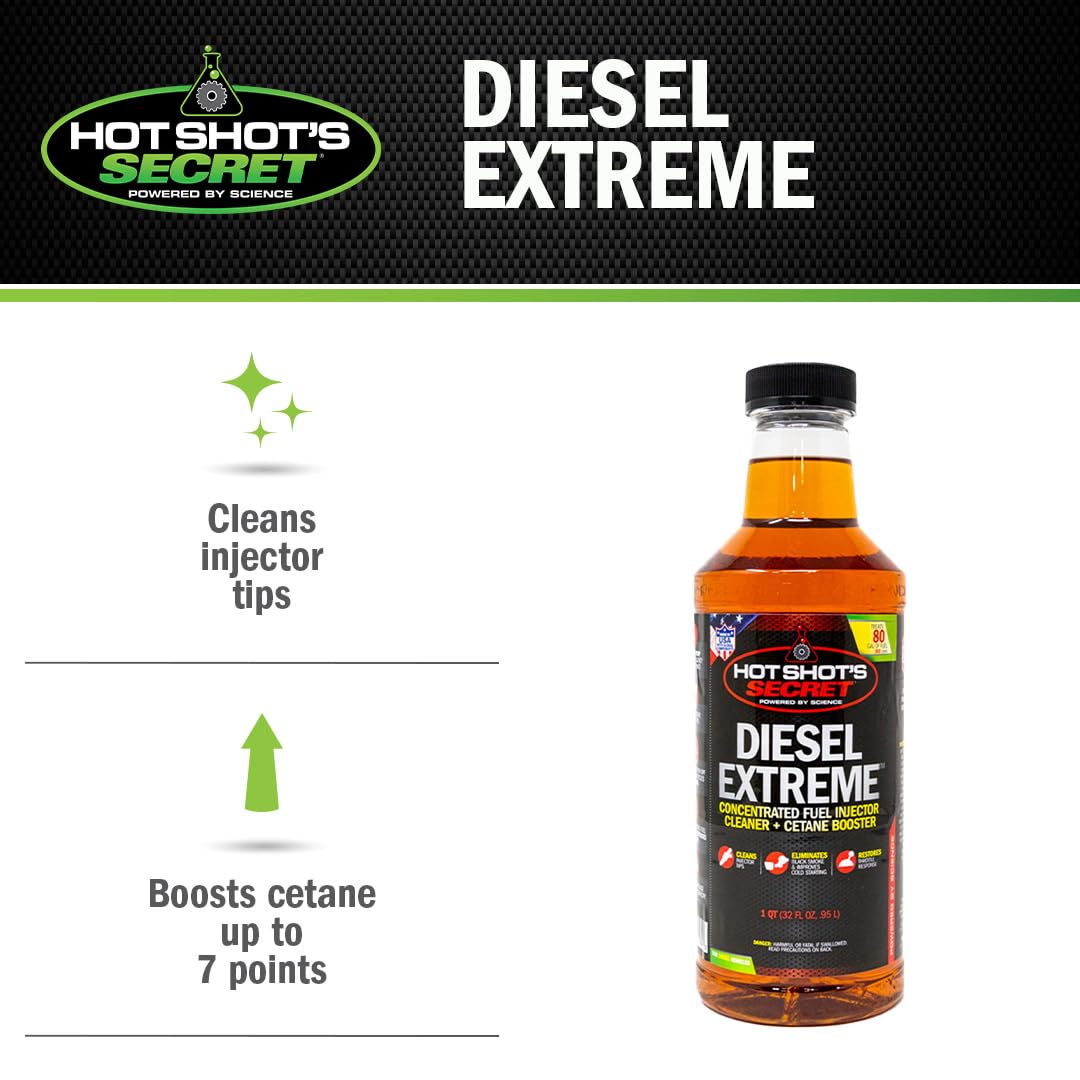 Hot Shot's Secret P040432Z Diesel Extreme Clean and Boost - 32 fl. oz.