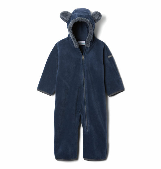 Columbia Unisex Baby Tiny Bear II Bunting Fleece Jacket, Collegiate Navy, 0/3 US