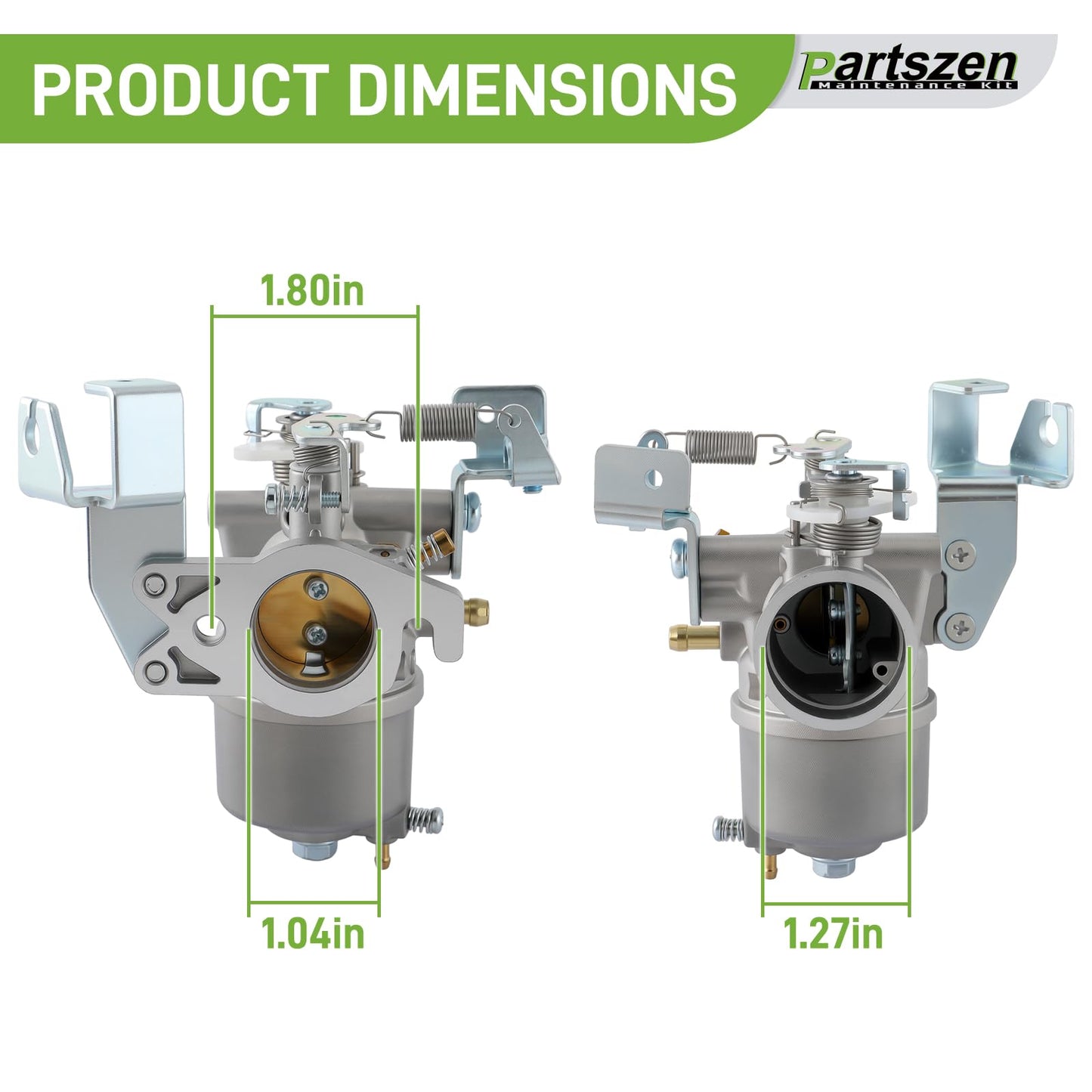 partszen G2 Carburetor for Yamaha Golf Cart Gas G2, G5, G8, G9, G11 4-cycle Engines 1985-1995# J38-14101-00 J38-14101-01 J38-14101-02 J38-13556-01-00 J38-13557-01-00 J38-13596-00 J38-1557-01-00