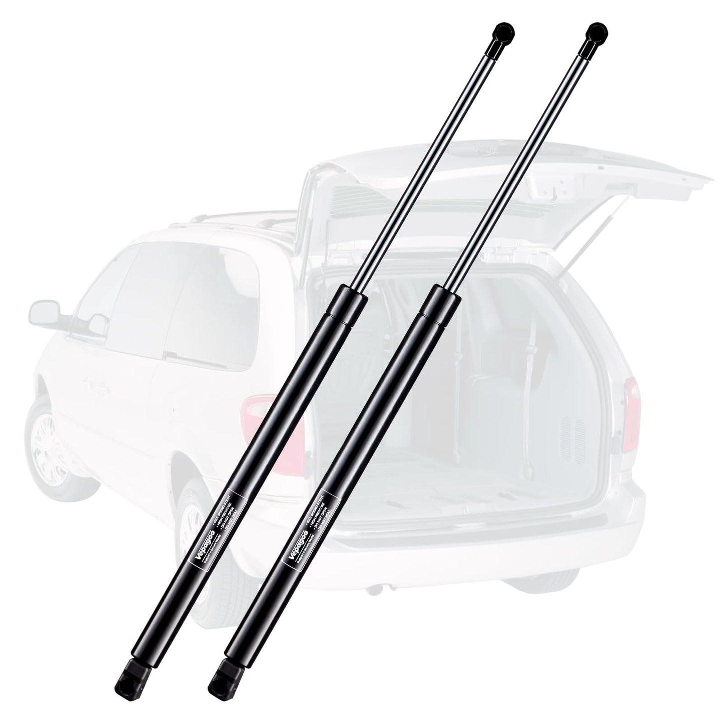 Vepagoo Rear Hatch Struts for Chrysler Town & Country 2008-2016, Dodge Grand Caravan 2008-2020, Ram C/V 2012-2015 with Power Trunk Gas Strut Liftgate, Set of 2