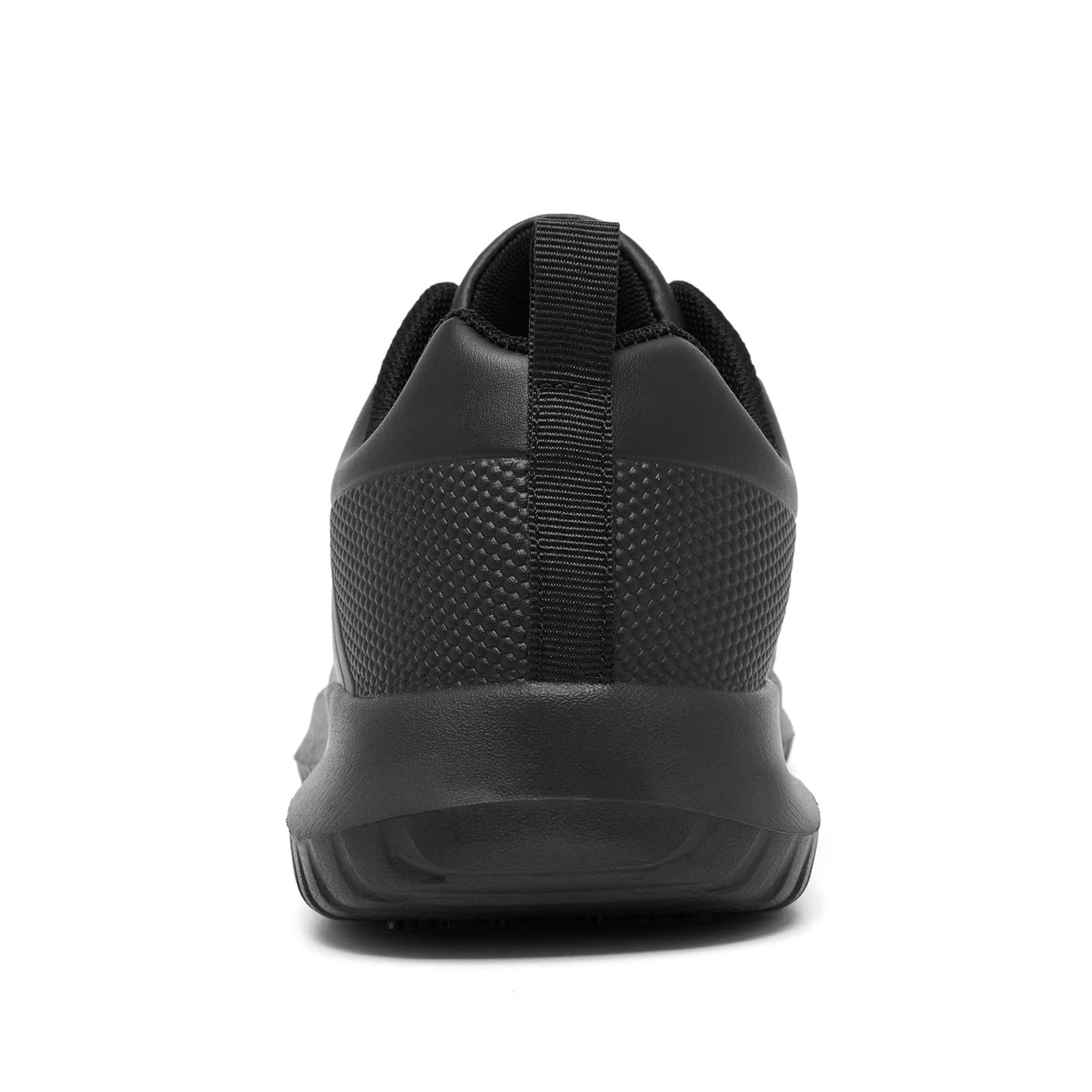 ENLEN&BENNA Non Slip Work Shoes for Men Waterproof Slip Resistant Food Service Restaurant Kitchen Chef Shoes Lightweight Comfort Walking Sneaker Casual Shoe Black Size 9