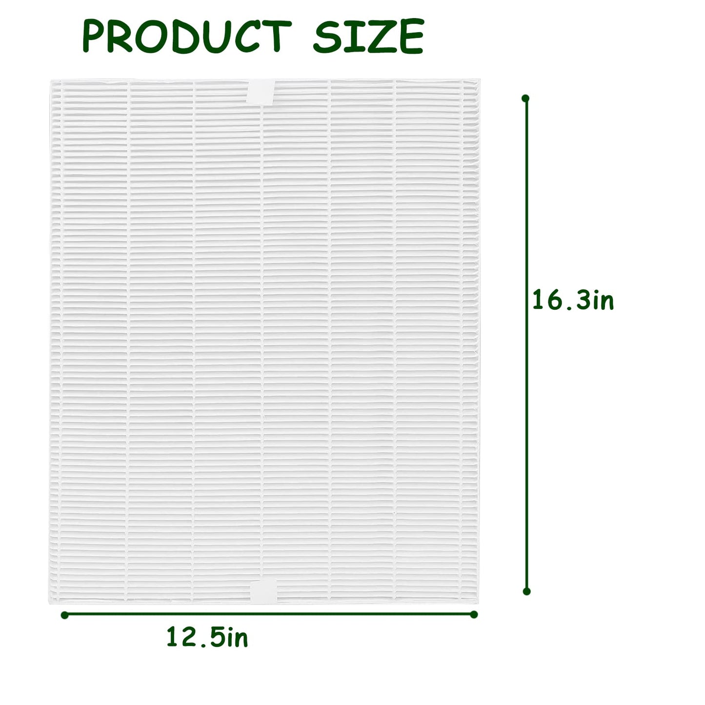 115115 Size 21 Replacement Filter A Compatible with Winix C535 C909, Winix PlasmaWave 5300, 6300, 5300-2, 6300-2, P300 Plasma wave Air Purifier, True HEPA Filter Only 4 Pack
