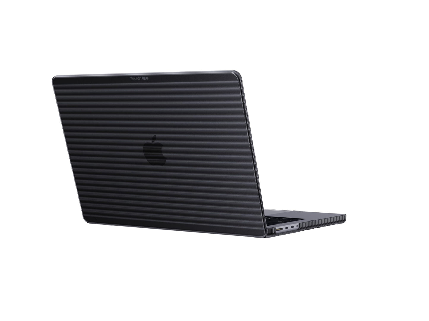 Tech21 Evo Wave case for MacBook Pro 14" (2021 & 2023) - Protective Hard Shell Cover - Charcoal