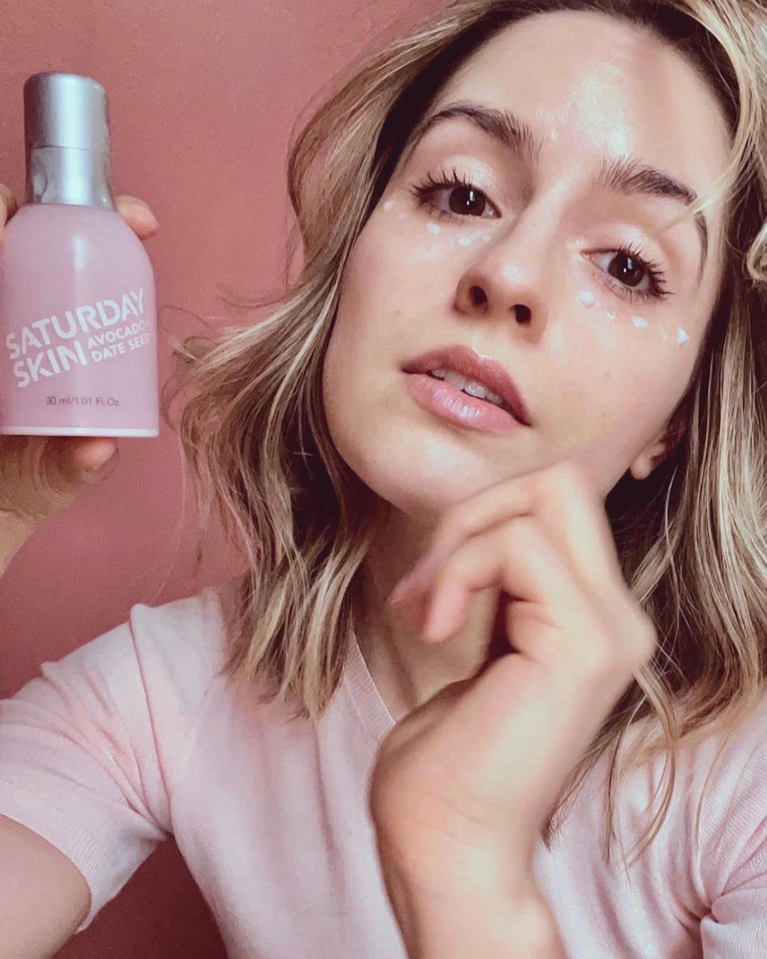 Saturday Skin Wide Awake Brightening Eye Cream Illuminating for Lightweight, Moisturizing, Deeply Hydrates (30ml, 1.01 fl. oz.)