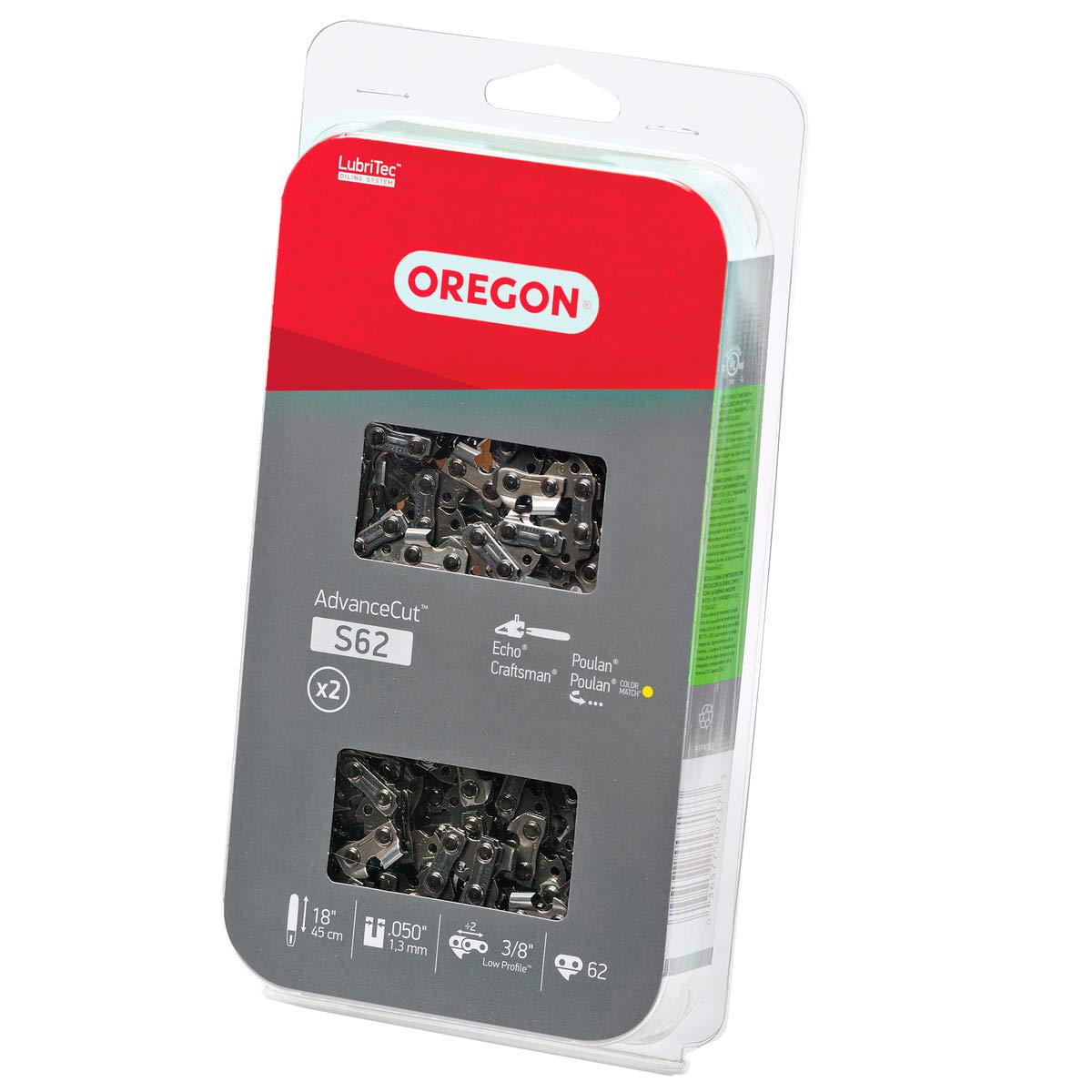 Oregon 18-in AdvanceCut Saw Chain (2pack)
