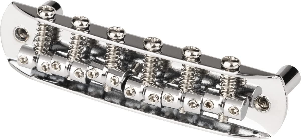 Fender Mustang Fully-Adjustable (Japan), Chrome Electric Guitar Bridge (0081239049)