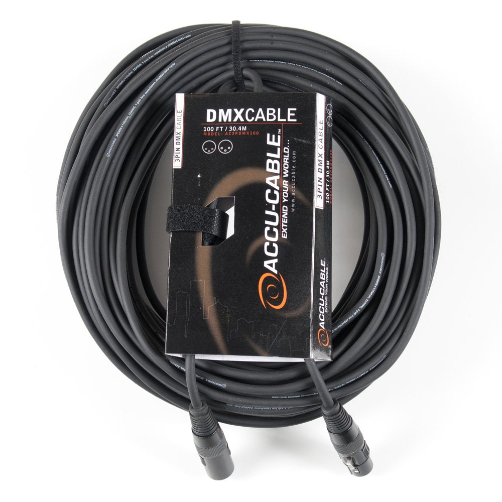ADJ Products AC3PDMX100 100 ft DMX Stage Lighting Cable