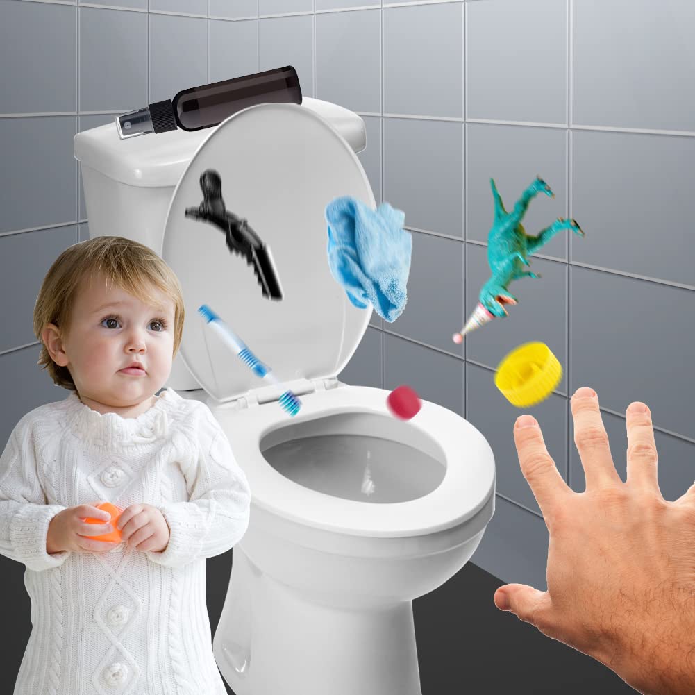 69 Inch Toilet Grabber Tool, Flexible Grabber Unclogger Tool, Four-Claw Picker, Stainless Steel Telescoping Rod, for Pick/Grab Objects Clogged in Toilet Pipes/Drain