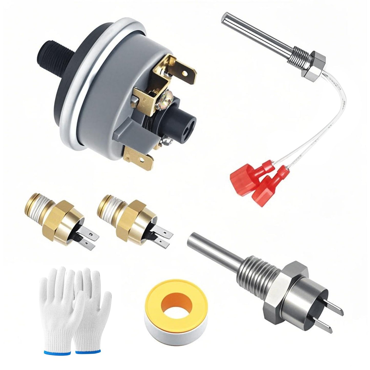 Rayesyth 42002-0024S 42001-0053S 42001-0060S 42002-0025S 42001-0063S Pool Heater Repair Kits Compatible with Pen-tair MasterTemp Max-E-Therm Sta-Rite Pool or Spa Heaters Electrical Systems