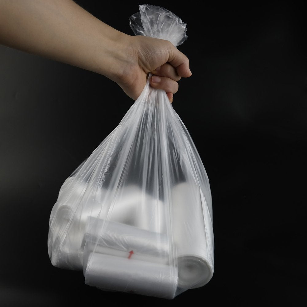 Vababa 225 Bags 13 Gallon Clear Tall Kitchen Trash Bags Garbage Bags