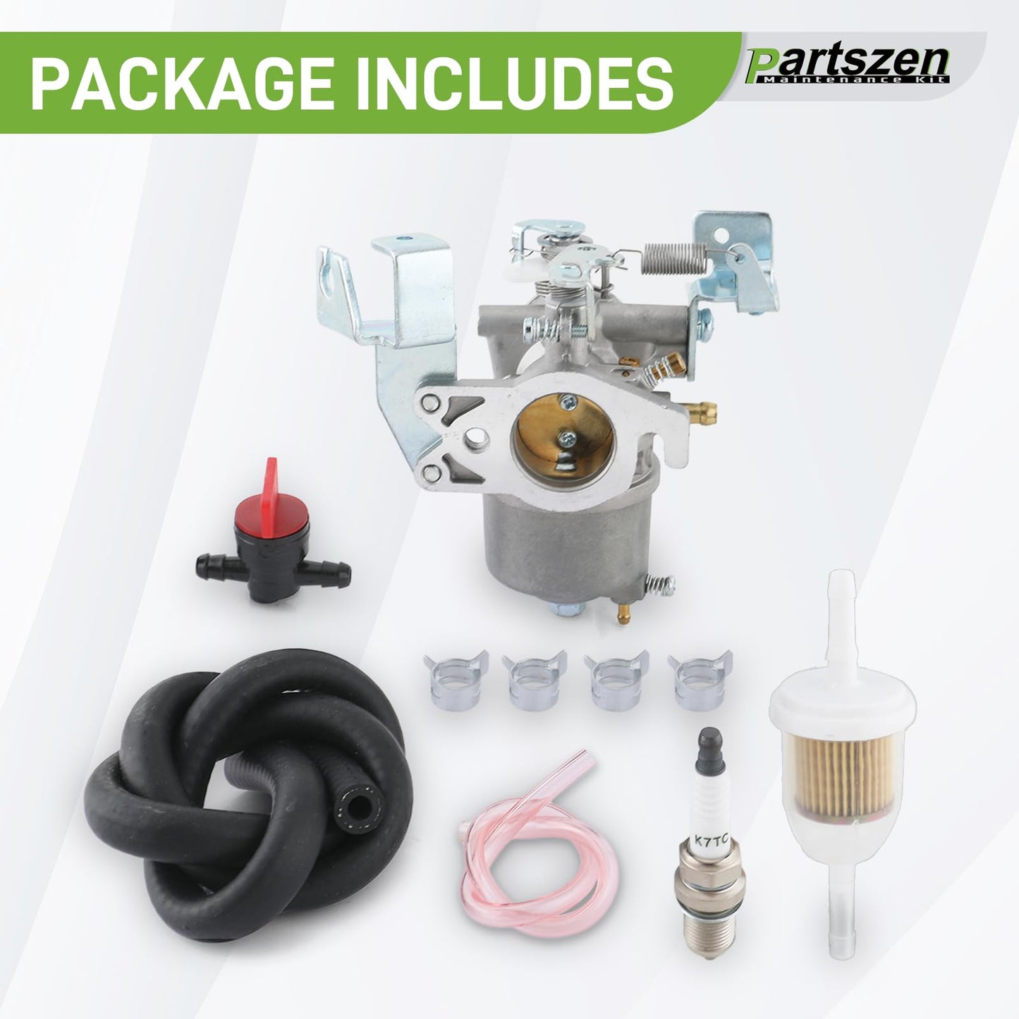 partszen G2 Carburetor for Yamaha Golf Cart Gas G2, G5, G8, G9, G11 4-cycle Engines 1985-1995# J38-14101-00 J38-14101-01 J38-14101-02 J38-13556-01-00 J38-13557-01-00 J38-13596-00 J38-1557-01-00