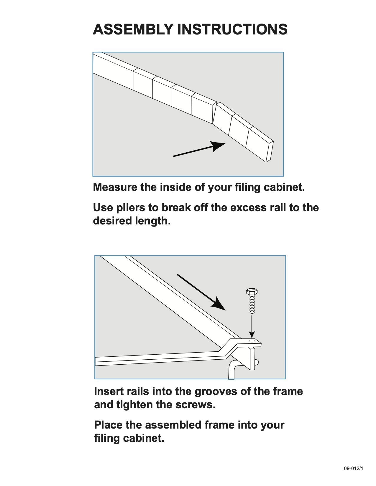 Smead Heavy-Duty Adjustable Frame for Hanging Folders, Letter Size, White (64851)