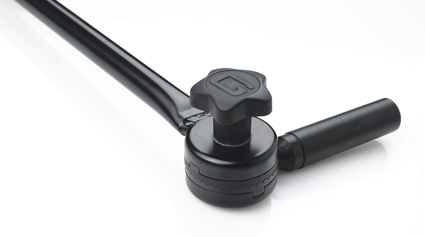 Gator Frameworks Adjustable Angled Mini Interlocking Design 16 Inch Boom Arm (GFW-MIC-MINIBM16)