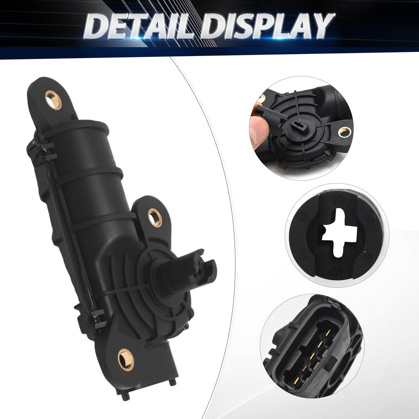 JUUDDENPARTS 911-922 Engine Intake Manifold Runner Control Motor Valve, Replacement for Hyundai Santa Fe 2010-2012, Replacement for Hyundai Sonata 2008-2010, Replacement for Hyundai Tucson 2010-2013