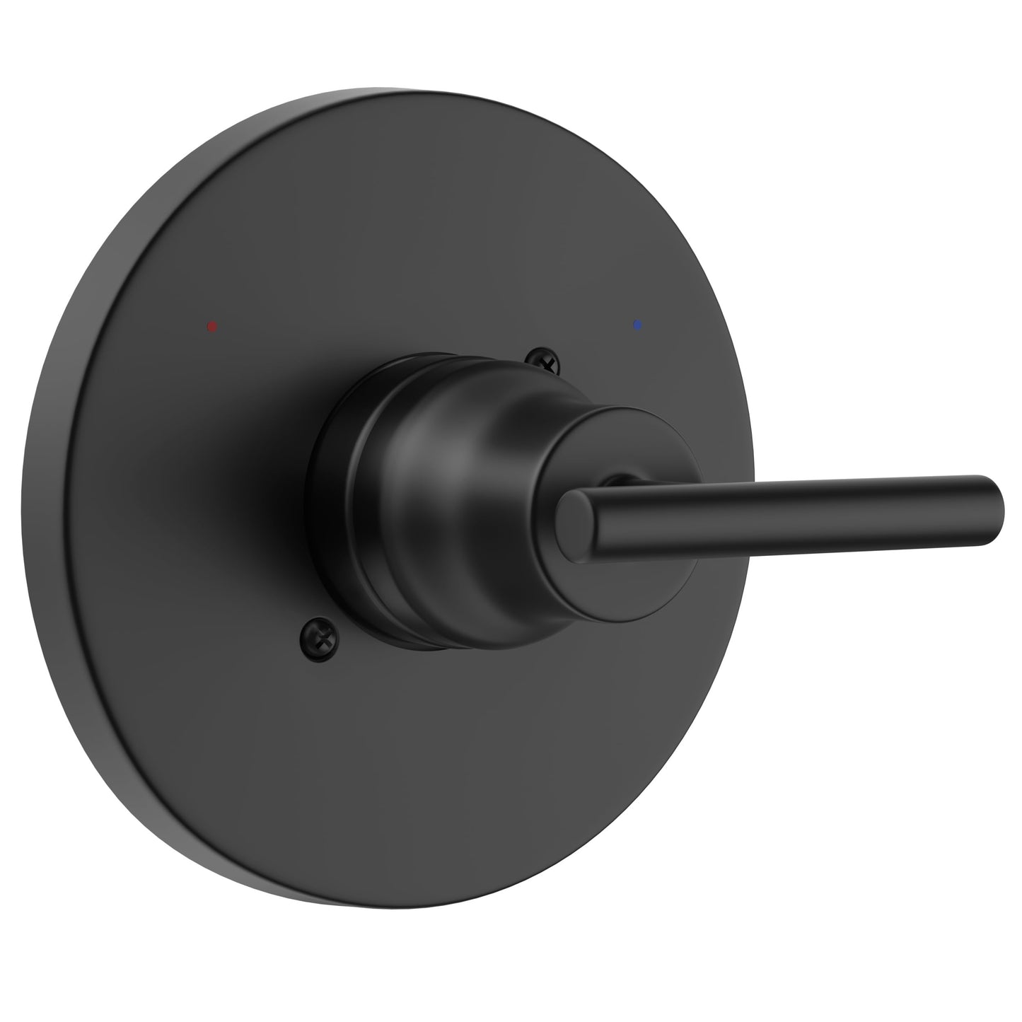 Replacement for D Faucet Trinsic 14 Series Single-Function Black Shower Valve Trim Kit, Shower Handle, Matte Black Shower Trim Kit T14059-BL (RP46074 Cartridge Included, Valve Not Included)