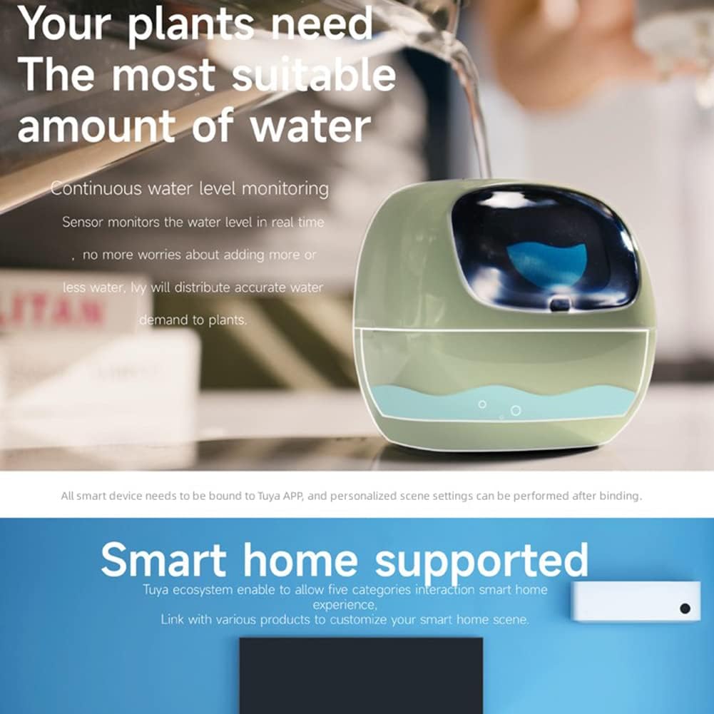 Smart Flowerpots,Smart Pet Planter,Ai Planter,Intelligent Flowerpots,Multiple Expressions,7 Smart Sensors, and Ai Chips Make Raising Plants Easy and Fun for Living Room,Desk Plant-Free(Purple)