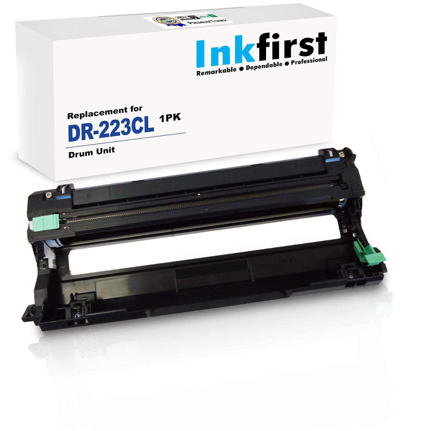 Inkfirst Compatible Drum Unit DR-223CL DR223CL (for BK or C or M or Y) replacement for Brother DR223 DR-223 MFC-L3710CW MFC-L3750CDW MFC-L3770CDW HL-L3210CW HL-L3230CDW HL-L3270CDW HL-L3290CDW (1Pack)