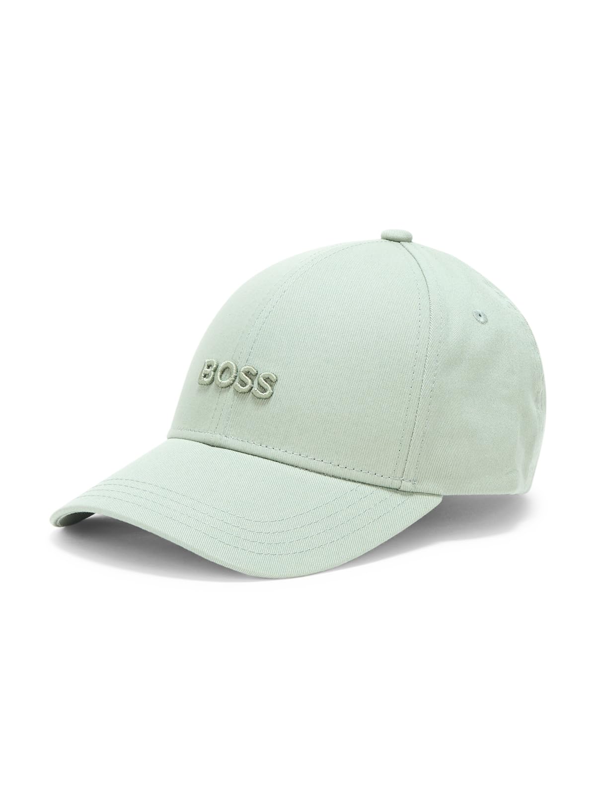BOSS Bold Center Logo Twill Cap, Seafoam Green, One Size
