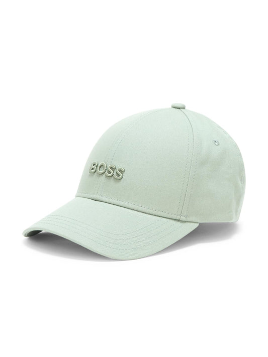 BOSS Bold Center Logo Twill Cap, Seafoam Green, One Size