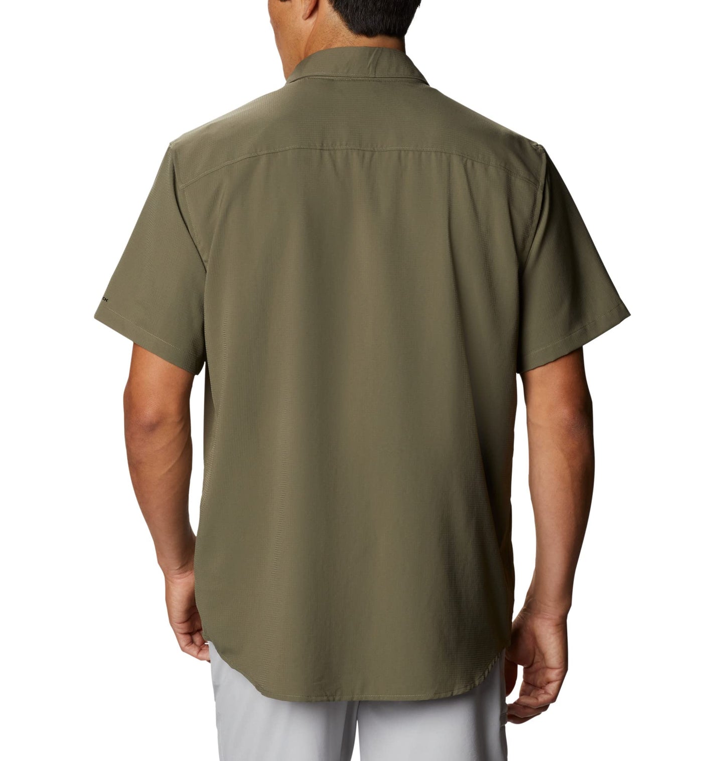 Columbia Men's Utilizer II Solid Short Sleeve Shirt, Stone Green, Medium