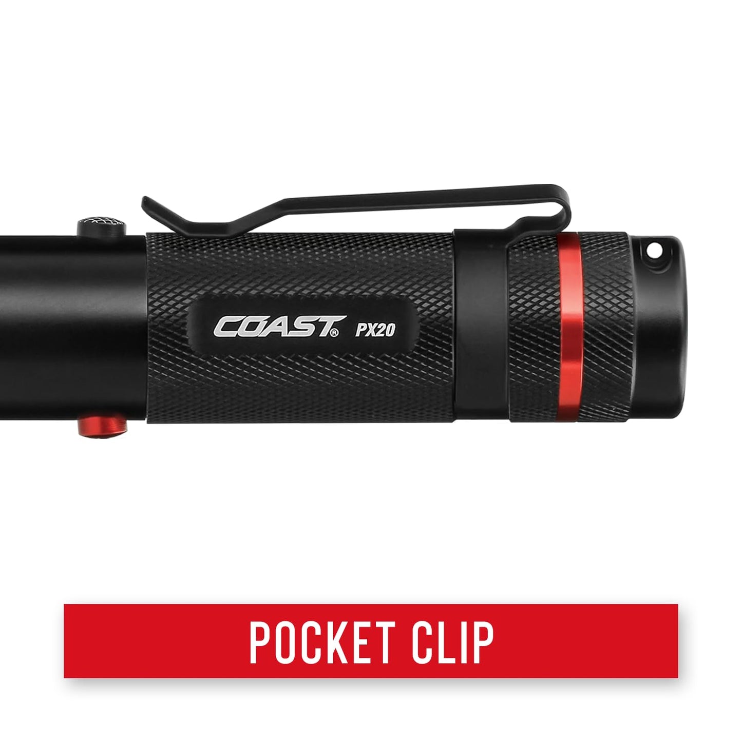 Coast PX20 315 Lumen Dual Color Led Flashlight Black