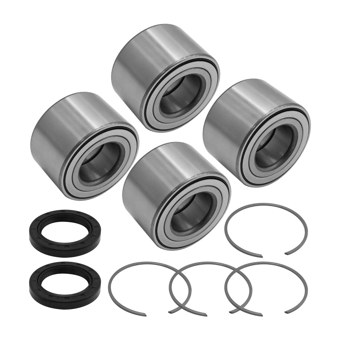 Aynaxcol Heavy Duty Front Rear Wheel Bearings 293350118 Replacement for Can Am UTV Commander 800/1000 2011-2016 Replacement for Can Am UTV Maverick 1000 2013-2016 Replace# 705400088