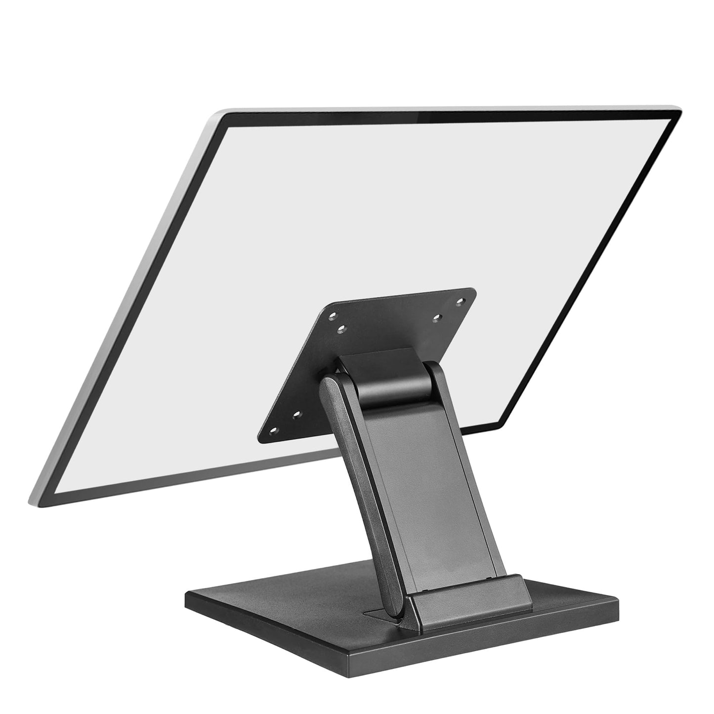 WEARSON Touch PC Monitor Stand - For All-in-one PC,Kiosk,AIO VESA 75&100mm Monitor Base Adjustable Folding Flat