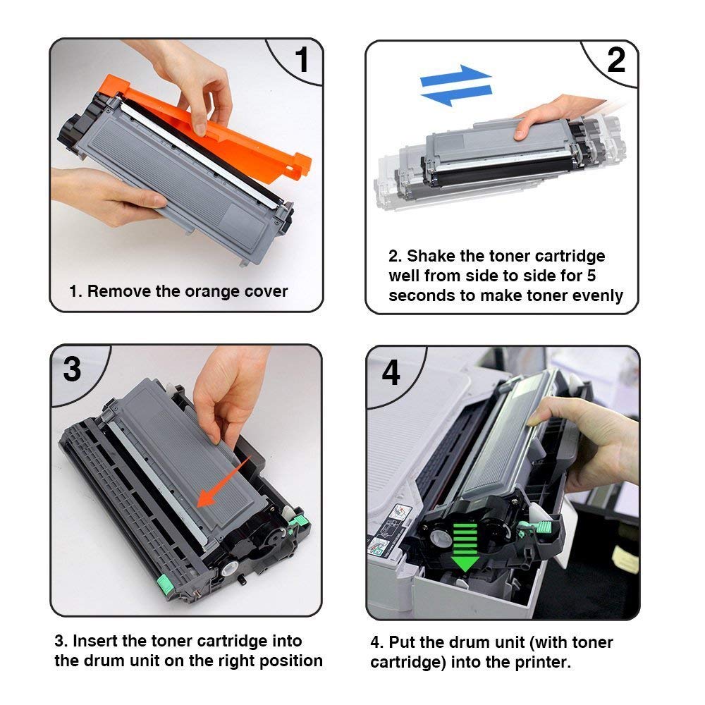 3 Pack Save on Many Compatible TN-660 TN660 / TN630 TN-630 Black BK Toner Cartridges for Brother DCP-L2520DW, DCP-L2540DW, HL-L2300D, HL-L2305W, HL-L2320D, HL-L2340DW, HL-L2360DW, HL-L2380DW, MFC-L2680W, MFC-L2700DW, MFC-L2705DW, MFC-L2707DW, MFC-L2720DW,
