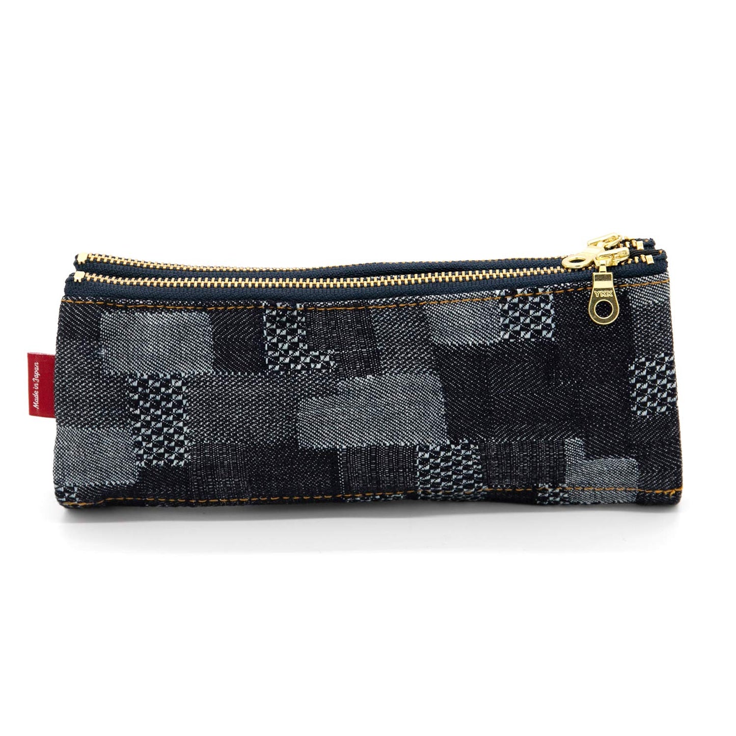 Luddite LDD-BNPN-101 Bendy Pen Case, Denim Patchwork
