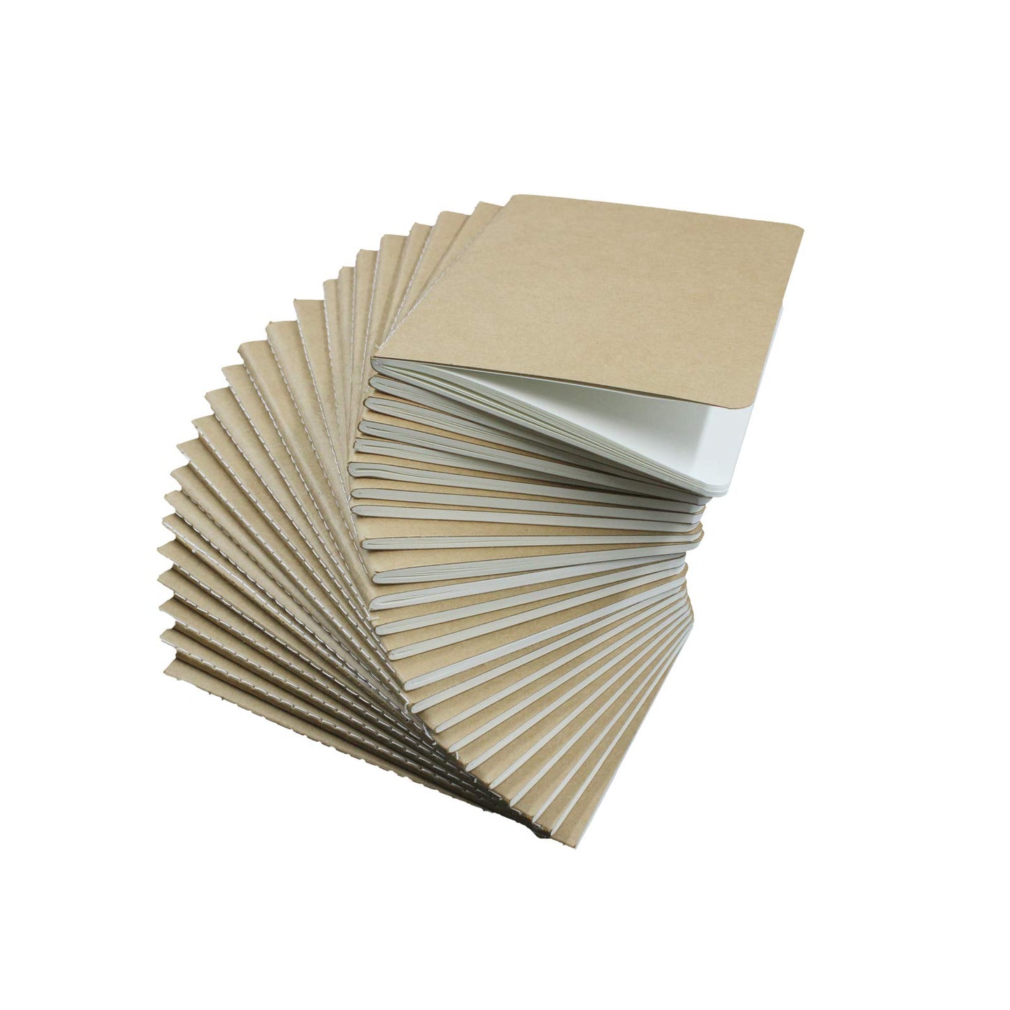 zmybcpack 48 Pack Pocket Notebook Journal Notebook Blank Sketch Notebooks for Traveler, Student, Office - Small Subject Notebook Planner - A6 Size, 4.1 x 5.6, 64 Blank Pages/32 Sheets