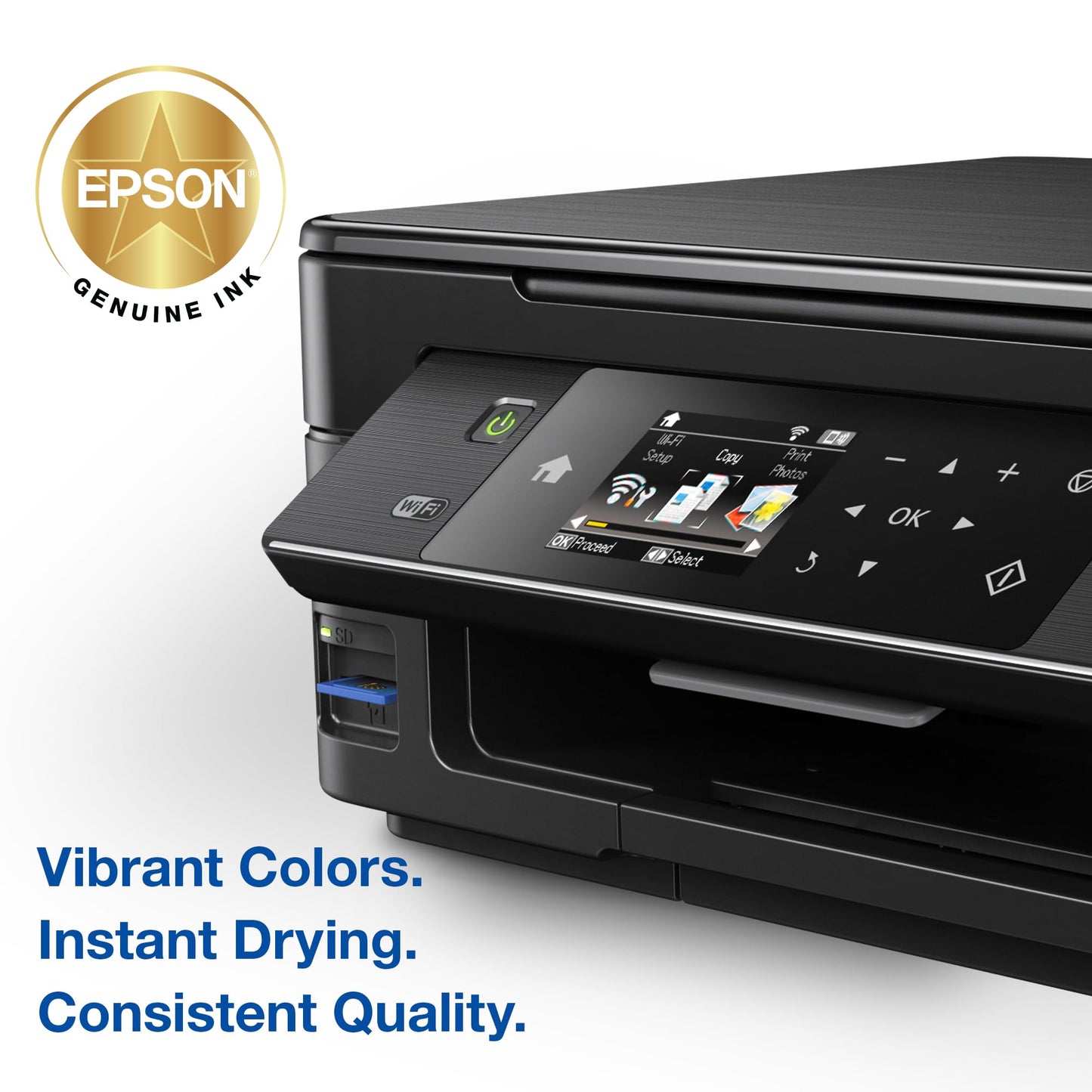 EPSON 288 DURABrite Ultra Ink High Capacity Cyan Cartridge (T288XL220-S) Works with Expression XP-330, 430, 434, 340, 440, 446