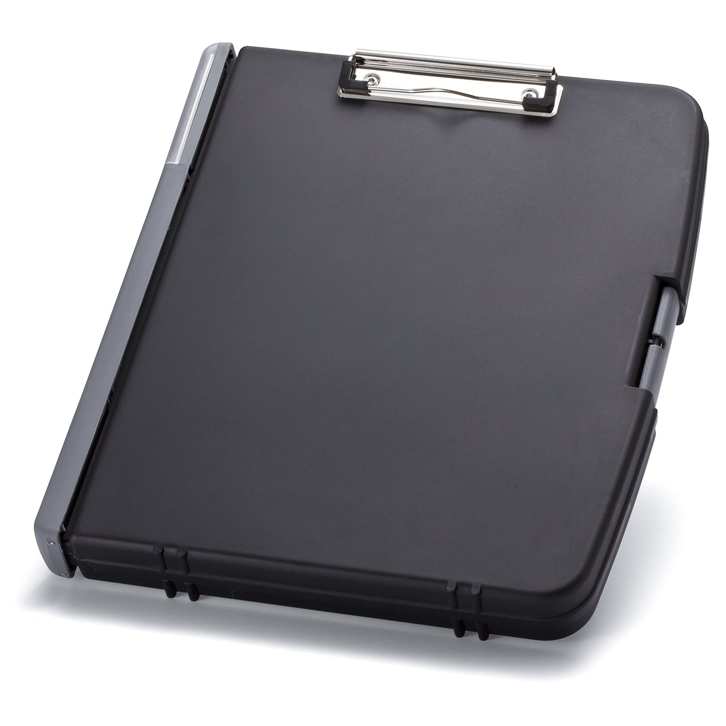 Officemate Ringbinder Clipboard Storage Box, Charcoal (83309)