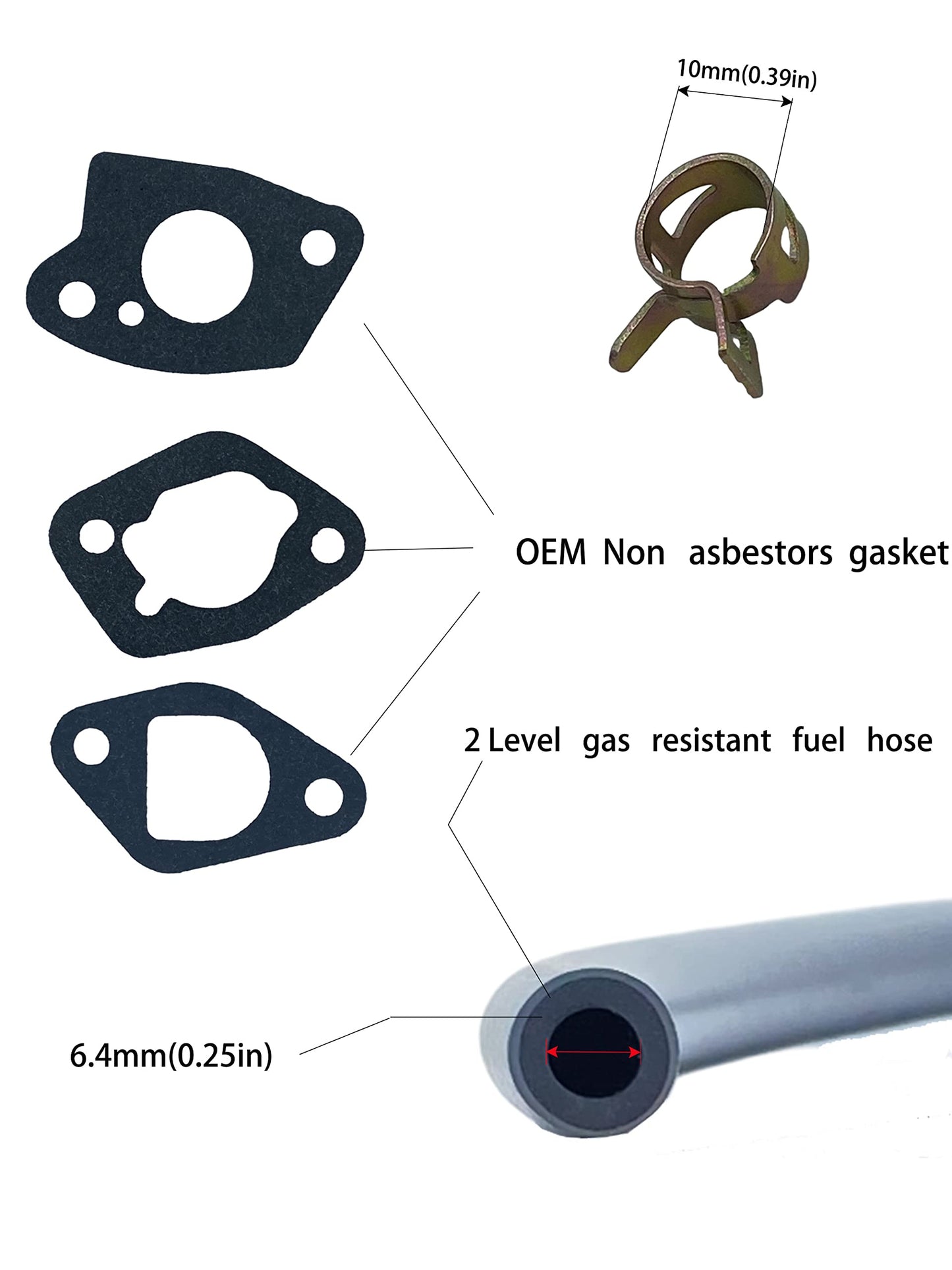 YAMAKATO Huayi OEM Carburetor 951-14026A 951-05251 for Craftsman Troy Bilt Storm MTD Yard Machines Cub Cadet 24" 26" 22" Snow Blowers 170S 170SA 170SB 208cc 179cc…