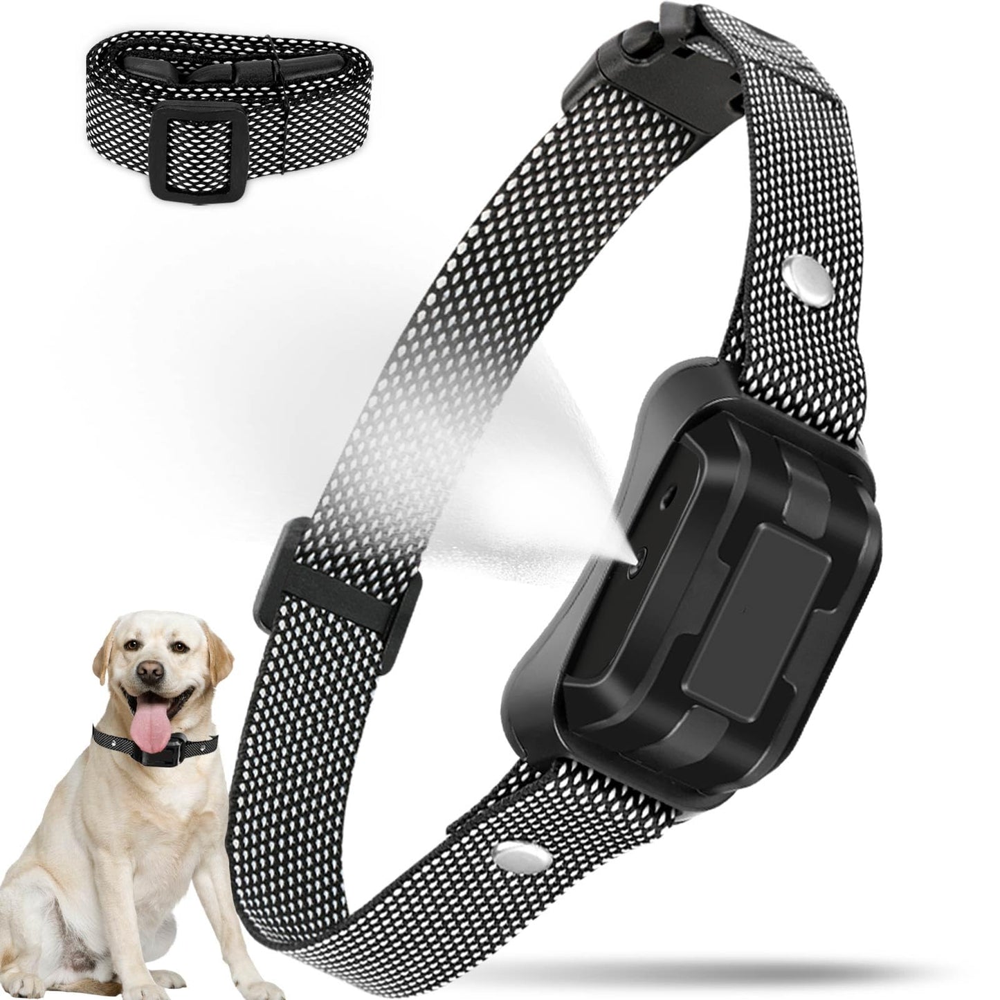 Citronella Bark Collar [No Citronella Refill] Citronella Dog Collar, Level 3 Sensitivity Adjustable Citronella Dog Bark Collar, Safer Anti Barking Control Spray Collar for L/M/S Dogs