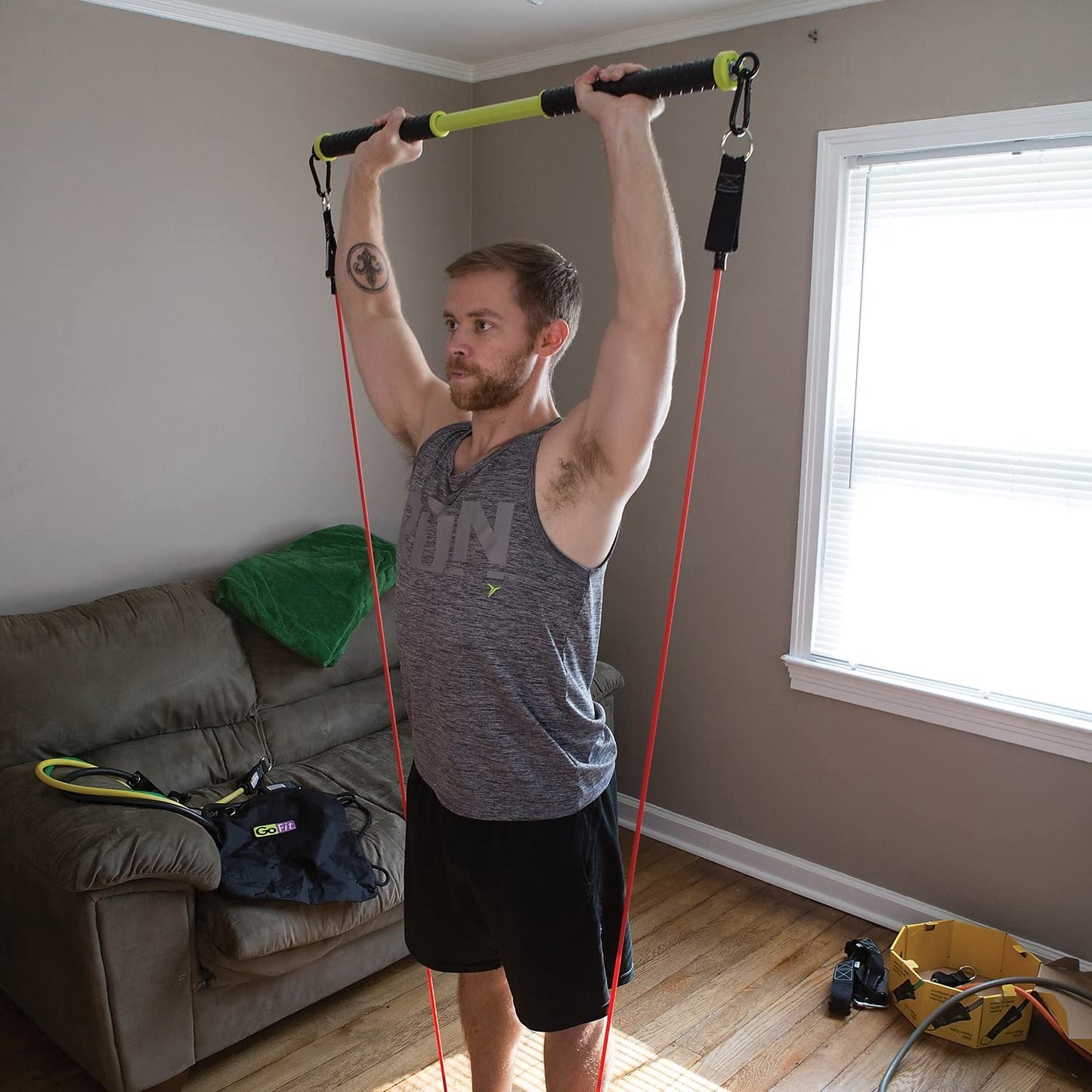 GoFit Resist-a-Bar, Total Body Training – for GoFit Resistance Workout Products