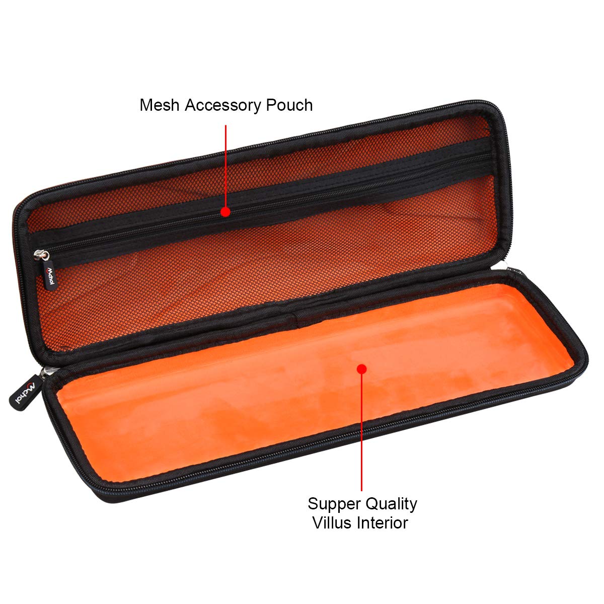 Mchoi - Portable Hard Case Compatible with Hercules DJControl Starlight Pocket DJ USB Controller, Case Only