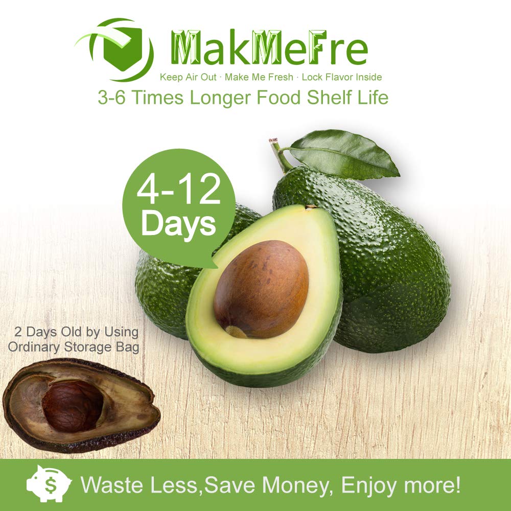 MakMeFre 200 Gallon Size11x16 Inch Vacuum Sealer Bags with BPA Free and Heavy Duty, Vacuum Seal Food Sealer Bags,Great for Food Storage Vaccume Sealer PreCut Bag