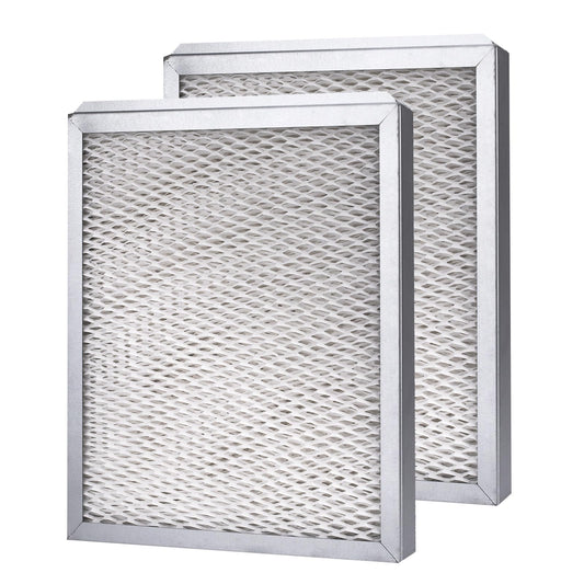 2 Pack 990-13 Humidifier Vapor Water Pad Filter(Multi-Layer mesh and Aluminium foil) Compatible with GeneralAire 990-13/G13 Replacement Models 709, 1040, SL16,1042, 1137，990 GFI #7002 (12”x9.75”x1.5”)