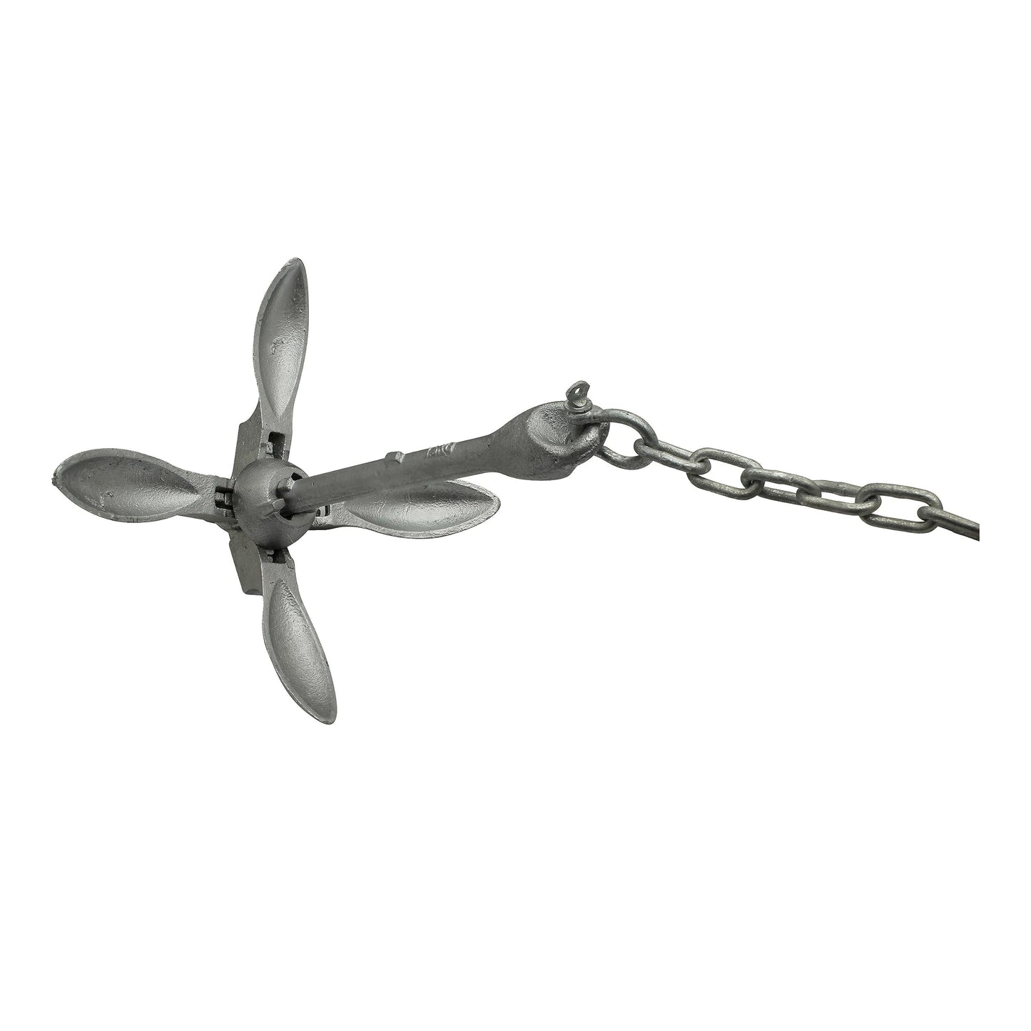 Extreme Max 3006.6785 Boattector Complete Deluxe Grapnel Anchor Kit for Small Boats, Kayaks, PWC, Jet Ski, Paddle Boards, Etc. - 3.5 lbs